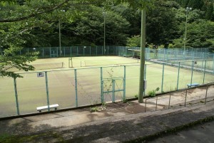 コテージ側テニスコート (3)
